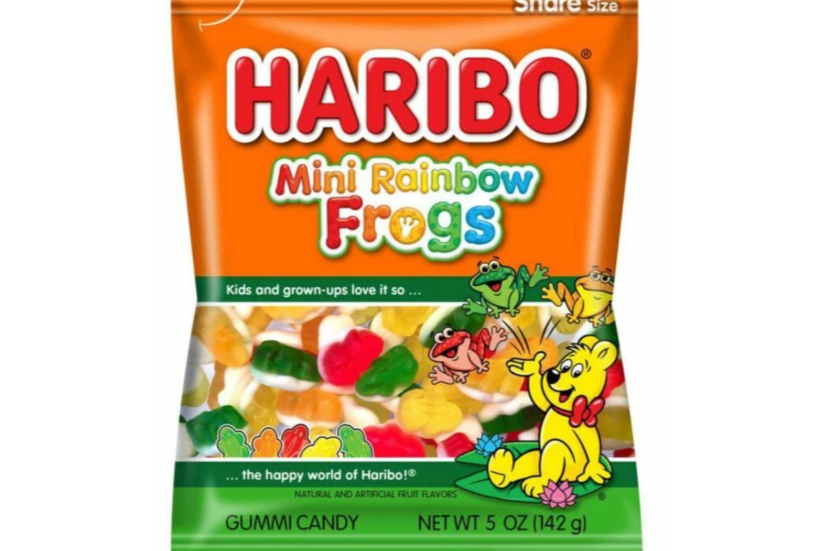 Haribo Mini Rainbow Frogs (142 g)