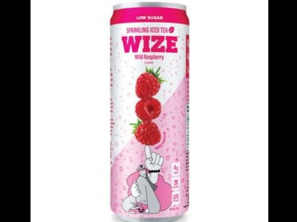 Wize Raspberry Sparkling Iced Tea