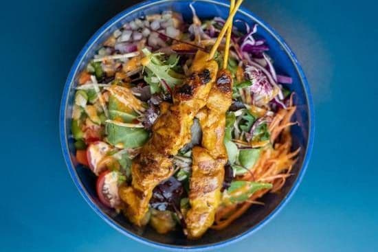 Bol du dragon (poulet et salade) / Dragon Bowl (Chicken and Salad)