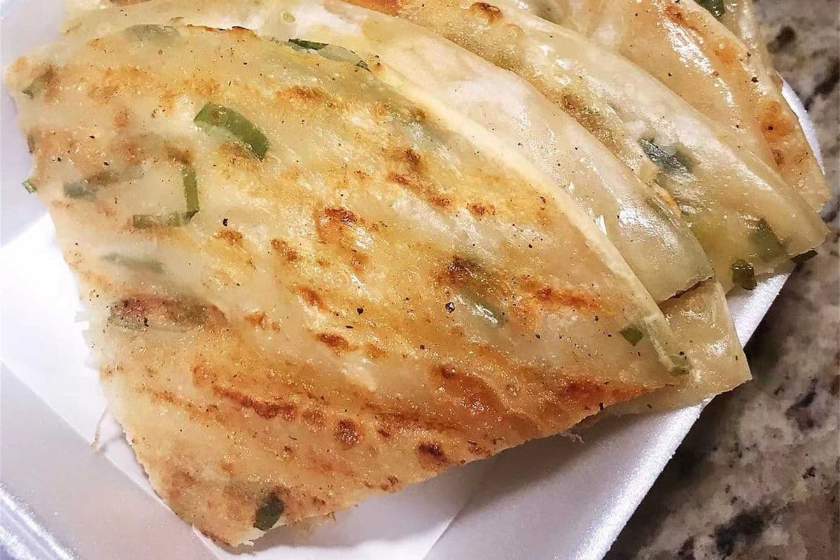 10. Green Onion Pancake 葱油饼