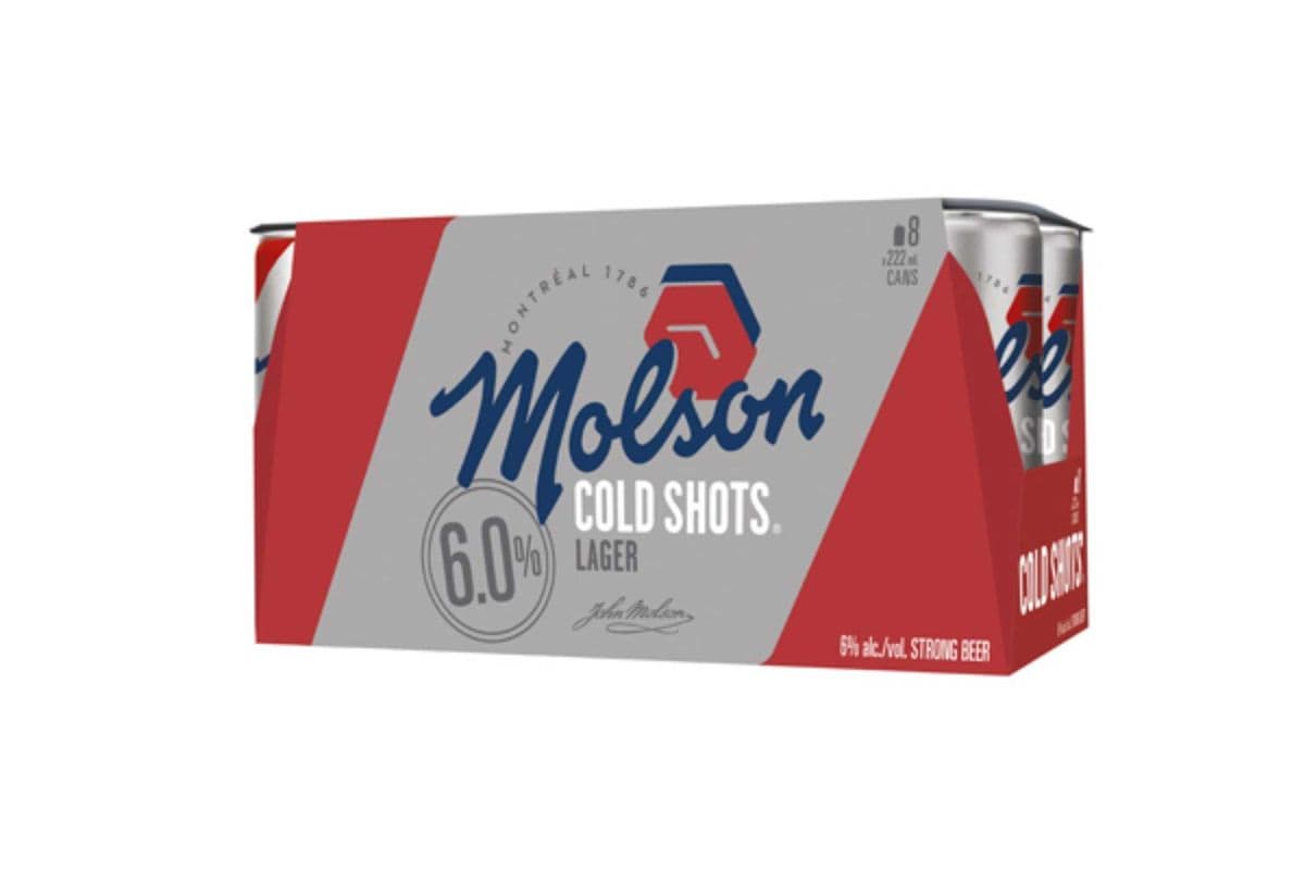 Molson Canadian Cold Shot (8 x 355 ml Cans)