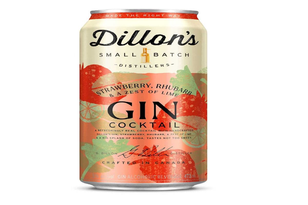 Dillons Strawberry Rhubarb 473ml (1 x 473ml)