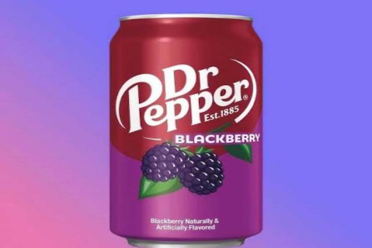 Dr Pepper Blackberry Soda