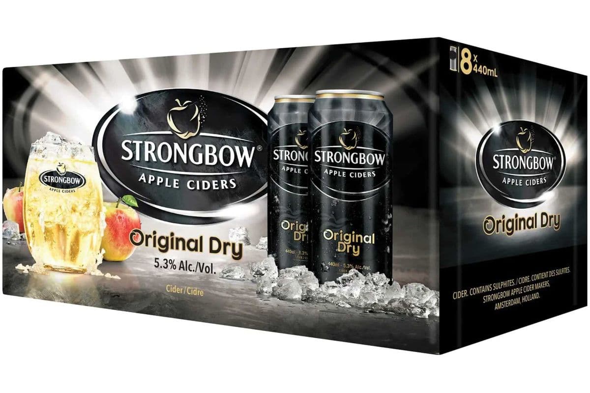 Strongbow (8 x 440 ml Cans)