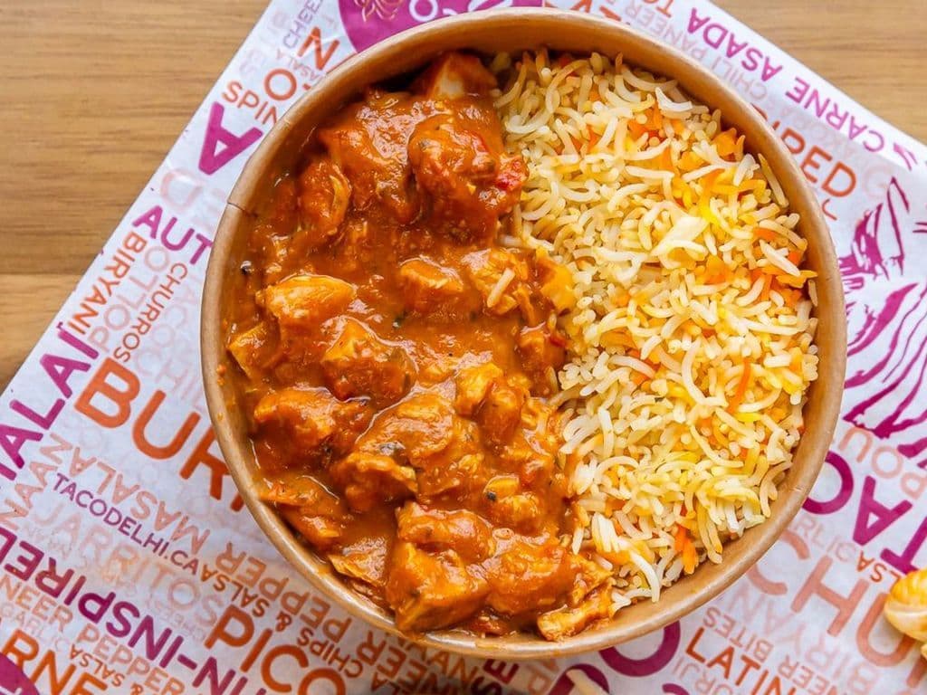 Kids Butter Chicken & Rice Bowl