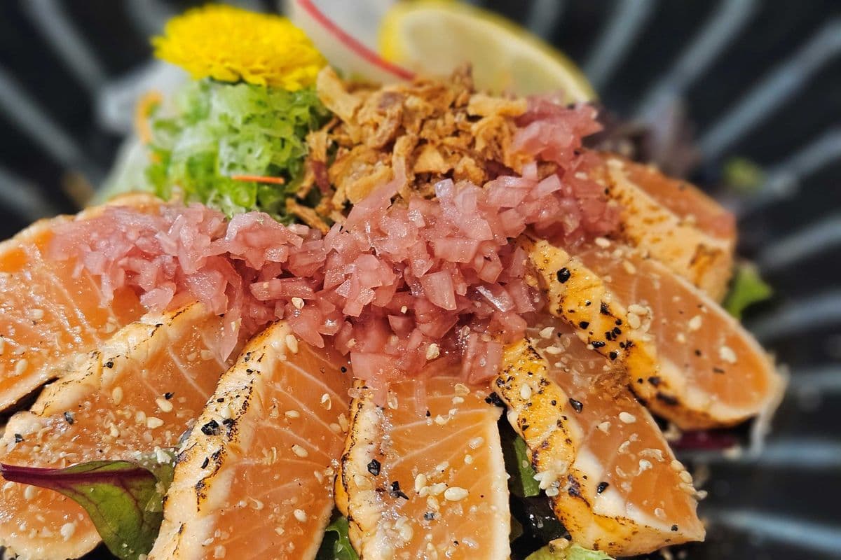 Salmon Tataki
