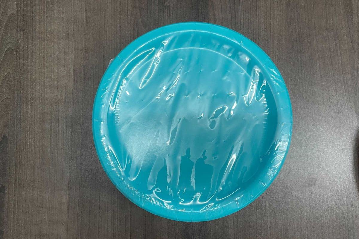 8 Plates Terrific Teal 9"