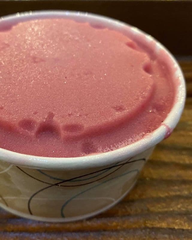 Ice Cream - Cranberry Sorbet