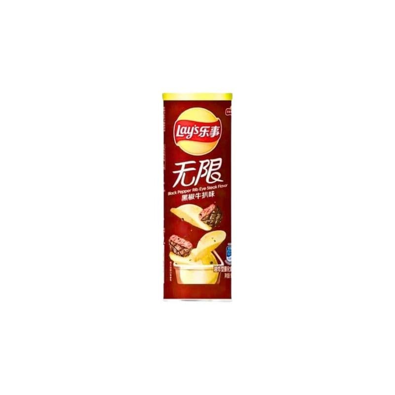Lays Black Pepper Rib Eye Steak - China (90g)