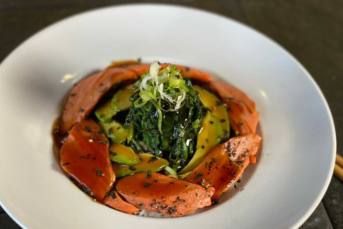 Sockeye Salmon Teriyaki Bowl