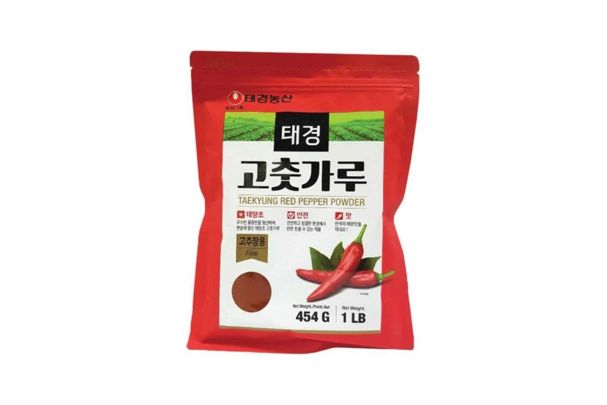 TAEKYUNG GOCHUGARU RED PEPPER POWDER FINE 1LB (1LB)