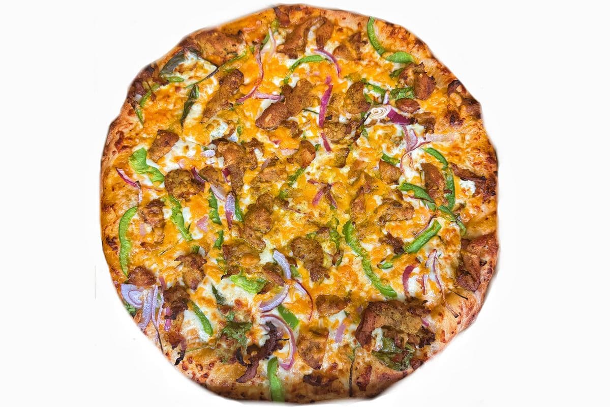 Large Butter Chicken Pizza