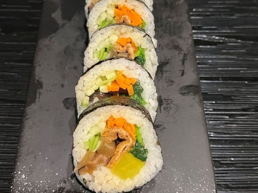 Korean Vege Gib Bab (Rolls)