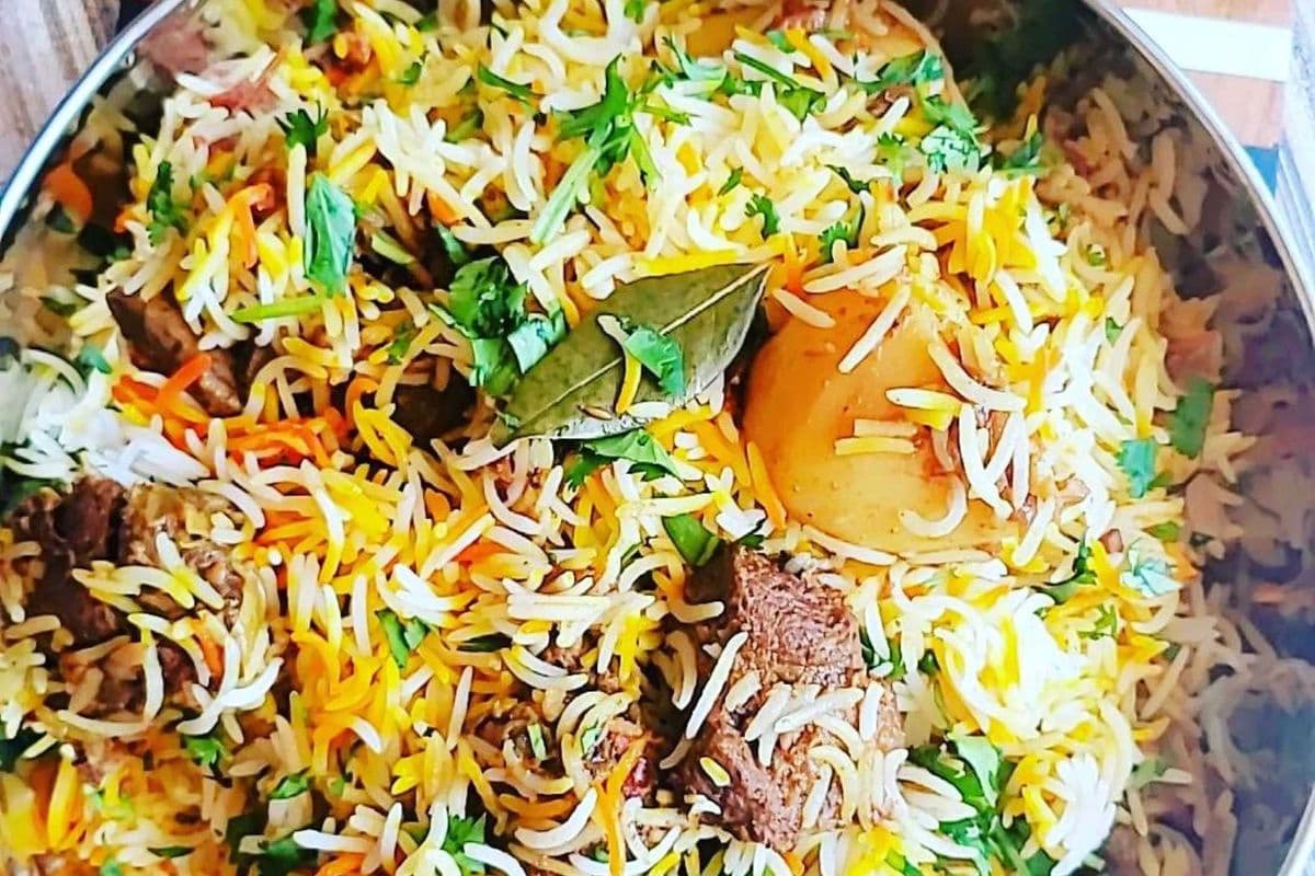 Karachi Special Beef Biryani