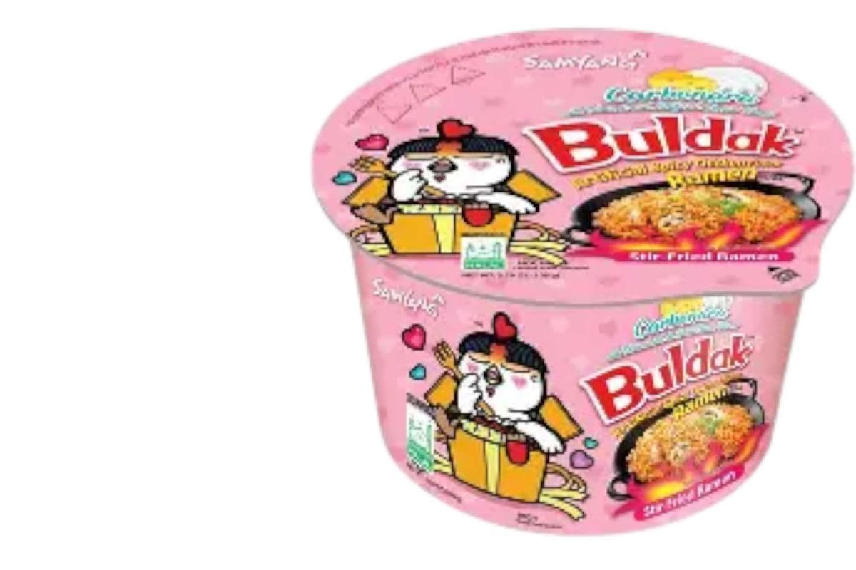 Samyang Buldak Carbonara Spicy Ramen (105g) (440 Cal)