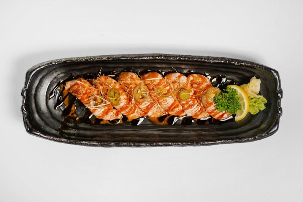 Atlantic Salmon Aburi Nigiri