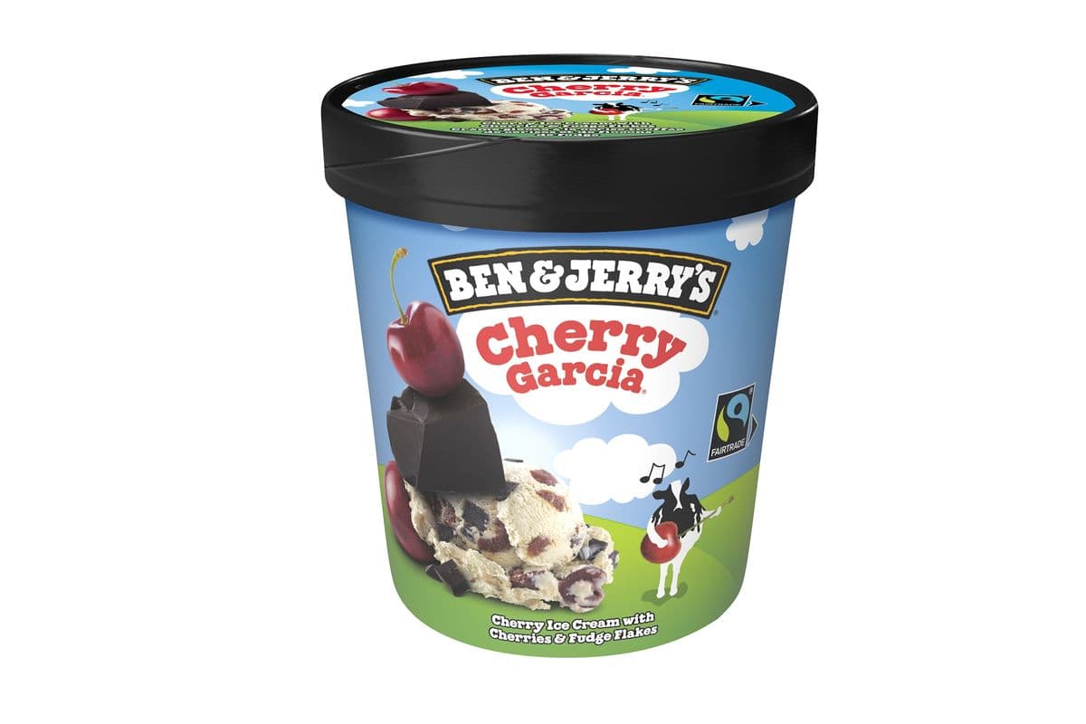 Ben and Jerry's Cherry Garcia Ice Cream (473 ml) 1002870