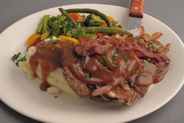 Grilled Liver & Onions