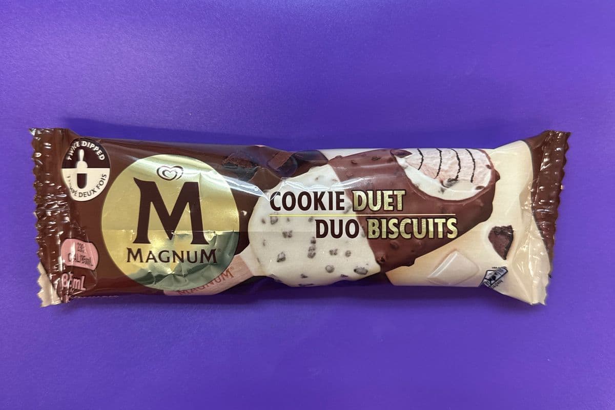 Magnum Cookie Duet Ice Cream