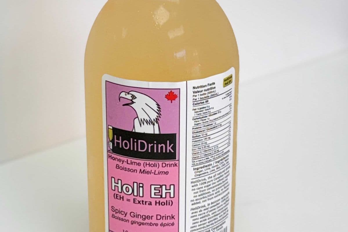 HoliDrink HoliEH Spicy Ginger ½ Litre Glass Bottle