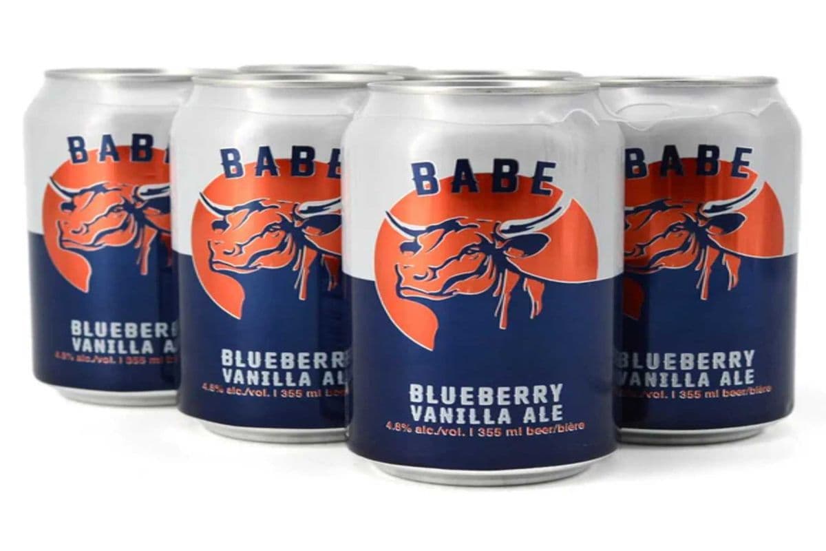 Babe Blueberry Vanilla Ale (6 Cans) (1 x 6X355)