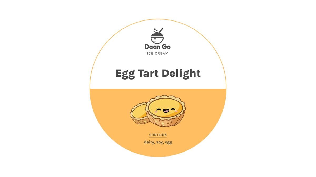 Egg Tart Delight Ice Cream