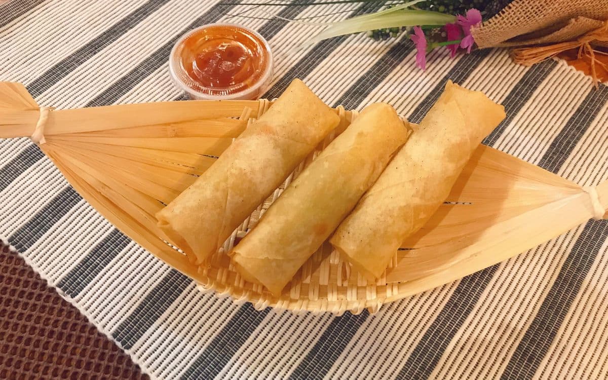 Fried Vegetarian Spring Rolls (3 pcs) 素春卷