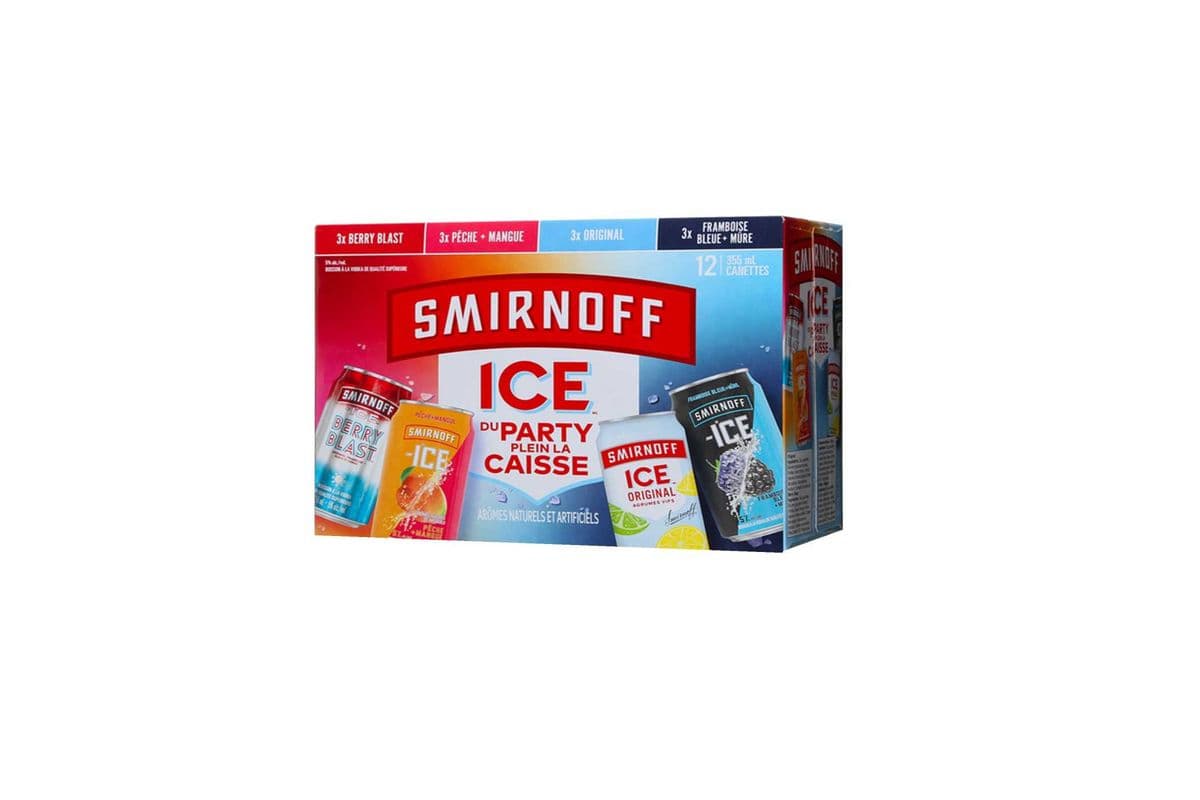 847994 - SMIRNOFF ICE PARTY PACK CANS (12 x 355 ML (CANS))