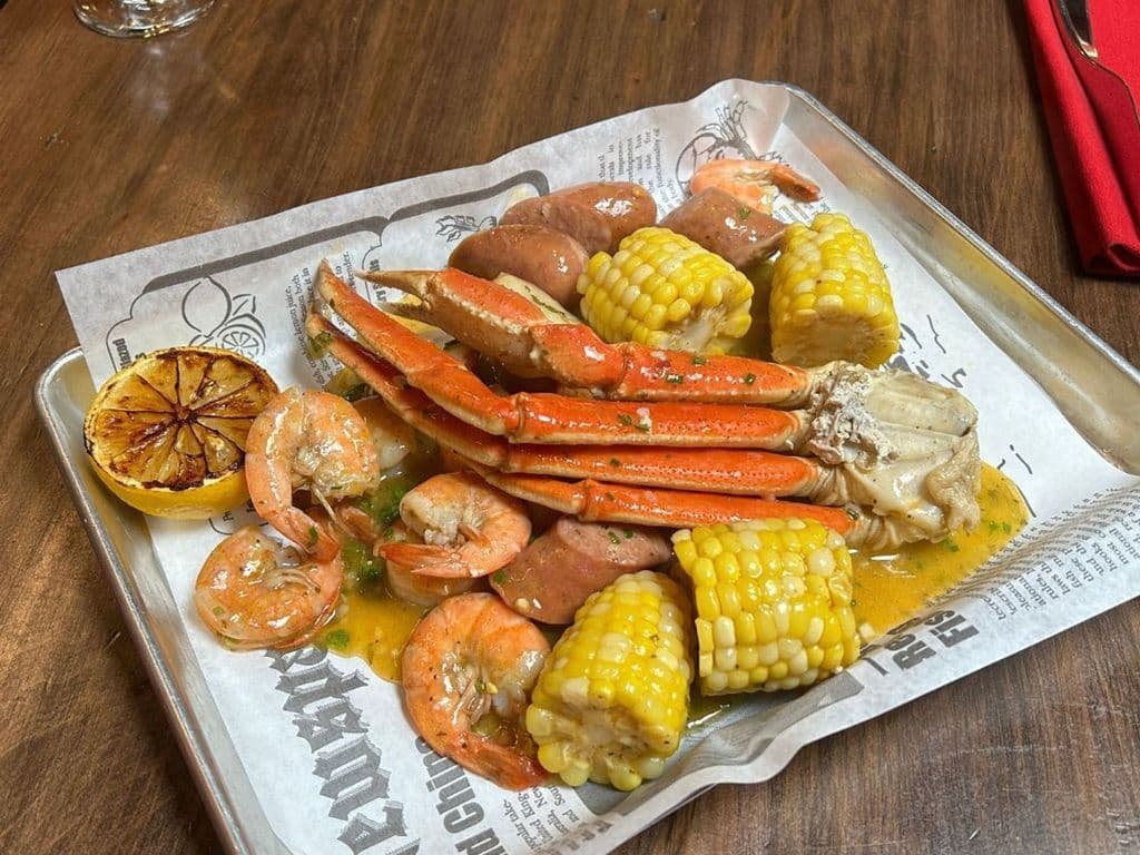 Snow Crab + Shrimp Boil