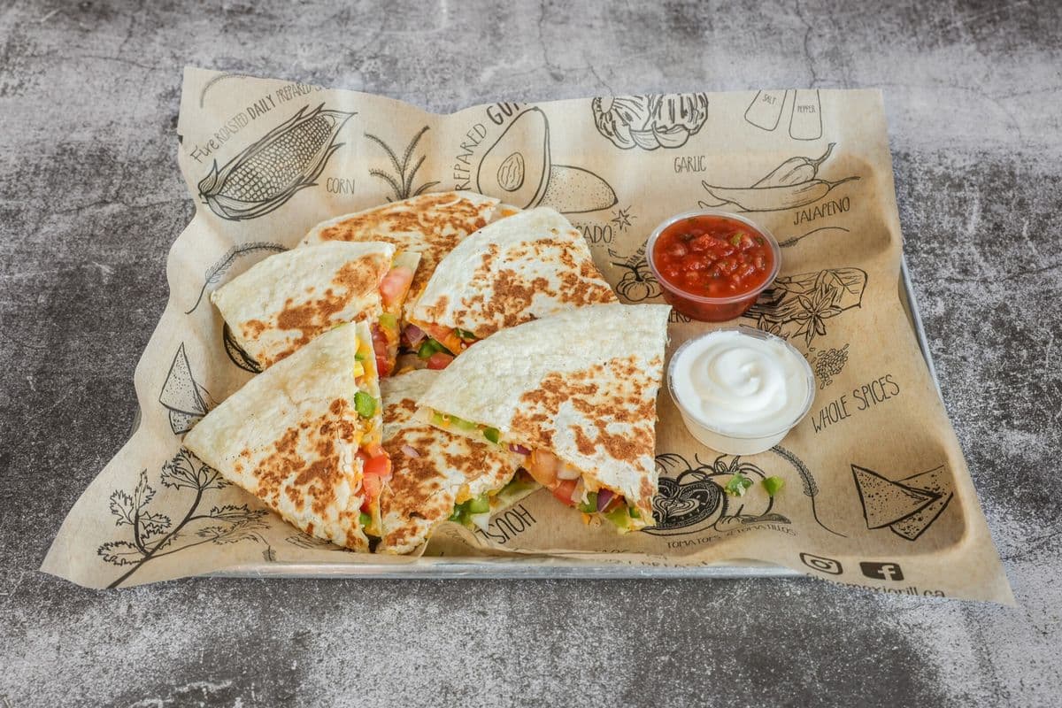 Beans and Veggies Quesadilla Combo