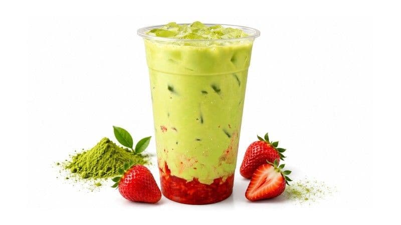 GREEN TEA STRAWBERRY