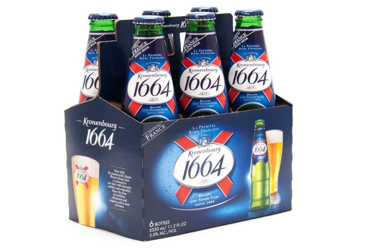 1664 Kronenbourg-6 Bottles (6 x 330ml)