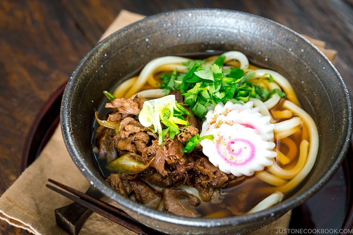 Udon Noodle Soup with Beef