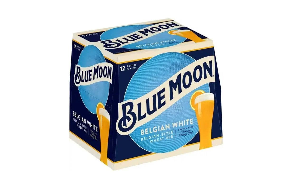 BLUE MOON BELGIAN WHITE 12 BOTTLES (1 x 341ML)
