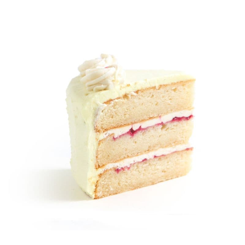 Vegan Lemon Raspberry Cake