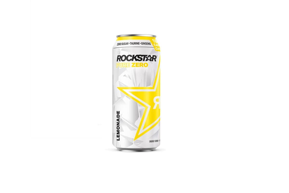 Rockstar pur zéro limonade / Rockstar Pure Zero Lemonade (473 ml)