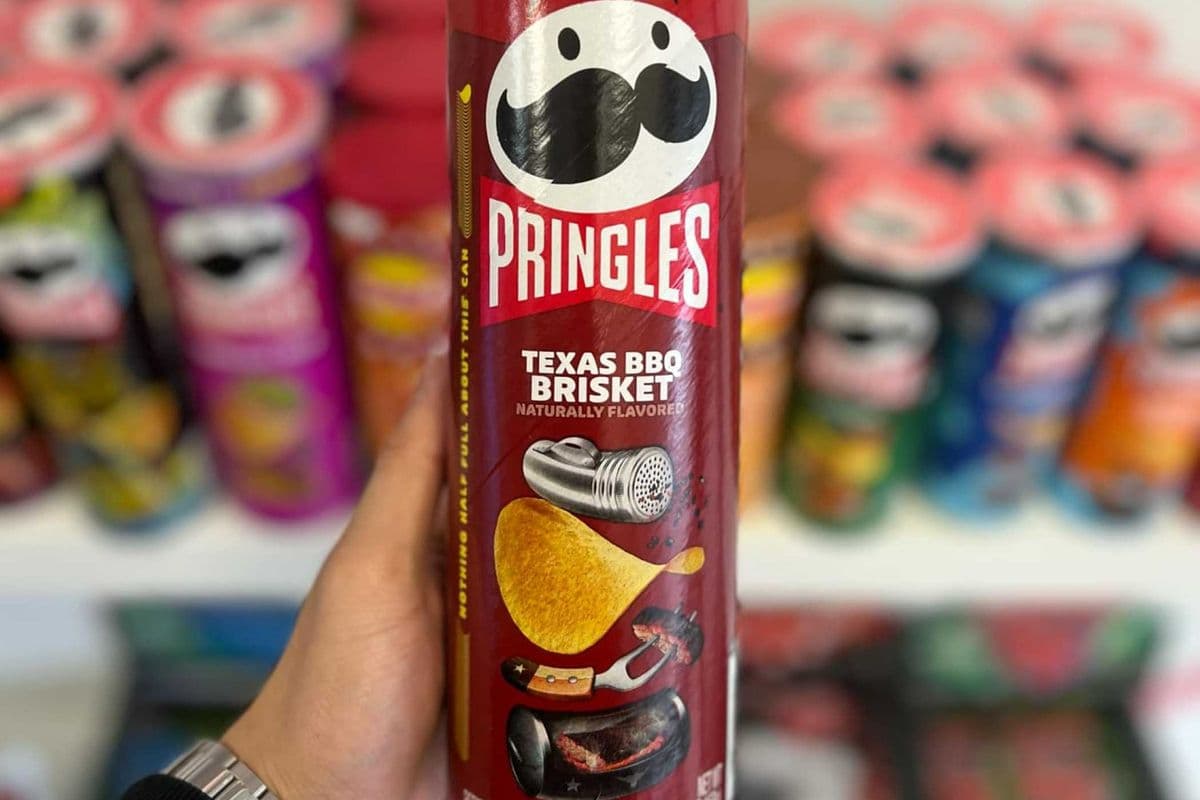 Pringles Texas BBQ Brisket - 158g