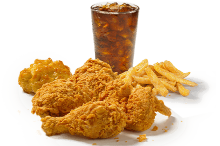 4 pcs Chicken Combo (1373-3796 Cals)