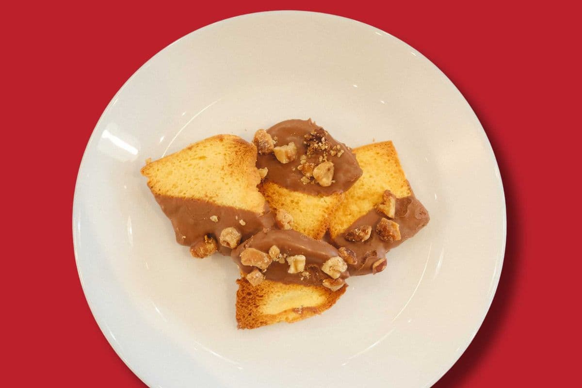 Japanese Cheesecake Chocolate Biscotti