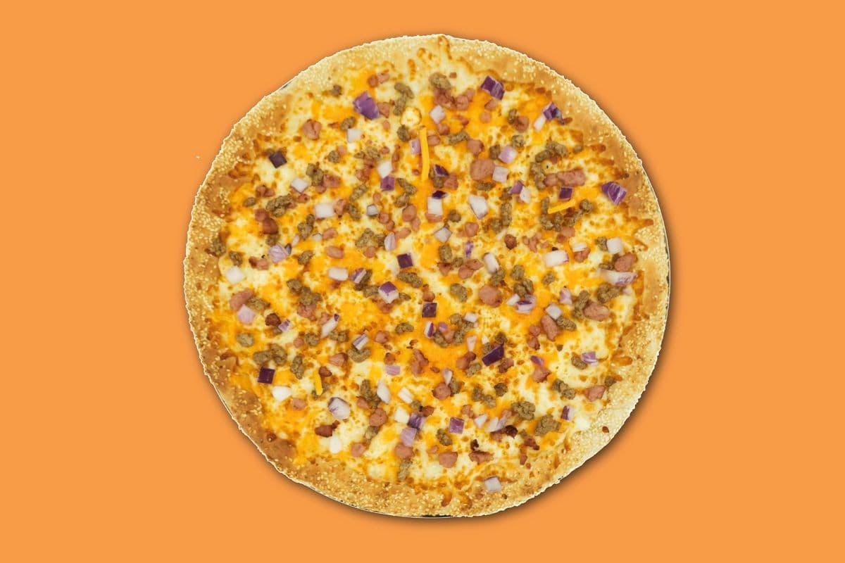 7. 10" Small Beef and Bacon Pizza