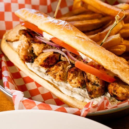 CHICKEN SOUVLAKI