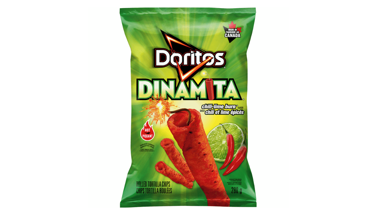 Doritos Dinamita - Chili et Lime Épicés/Chili Lime Burn 280g
