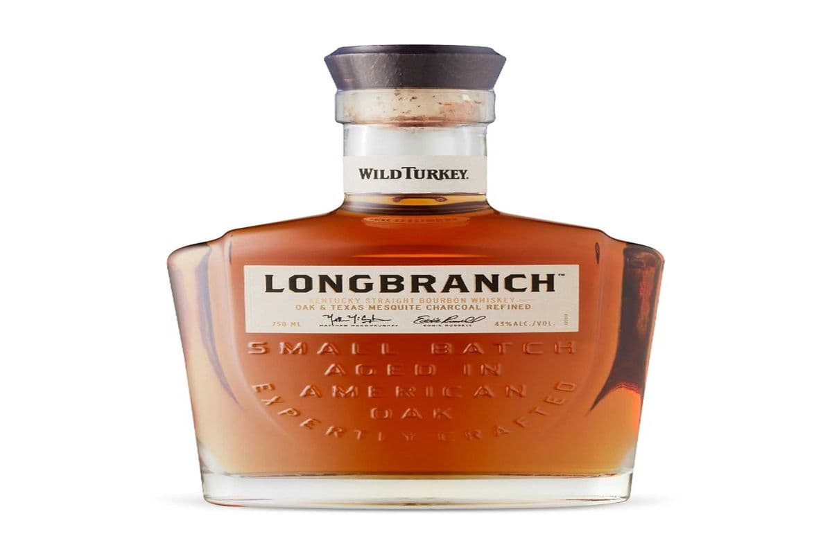WILD TURKEY LONGBRANCH BOURBON WHISKY 750 ML (1 x 750 ml)