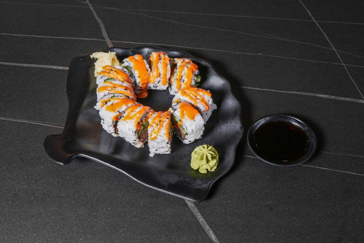 Kabushi Roll (Kabab and Sushi)