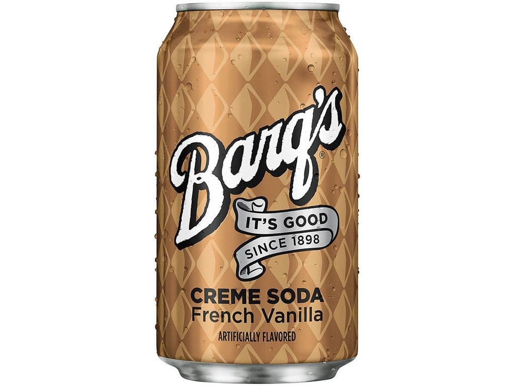 Barqs Creme Soda French Vanilla Soda Pop 355ml Creamy Drink