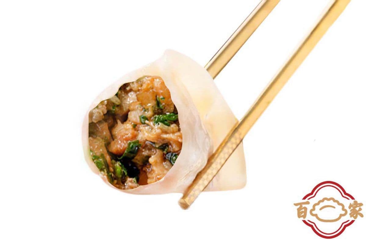 06. Porc et coriandre / Pork and Coriander / 猪肉香菜煎饺