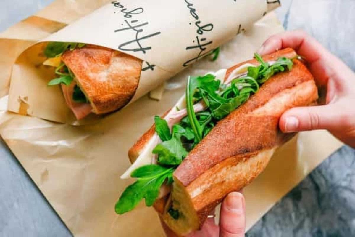 Ham and Cheese Baguette