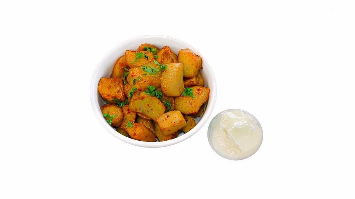 Patates à l'ail