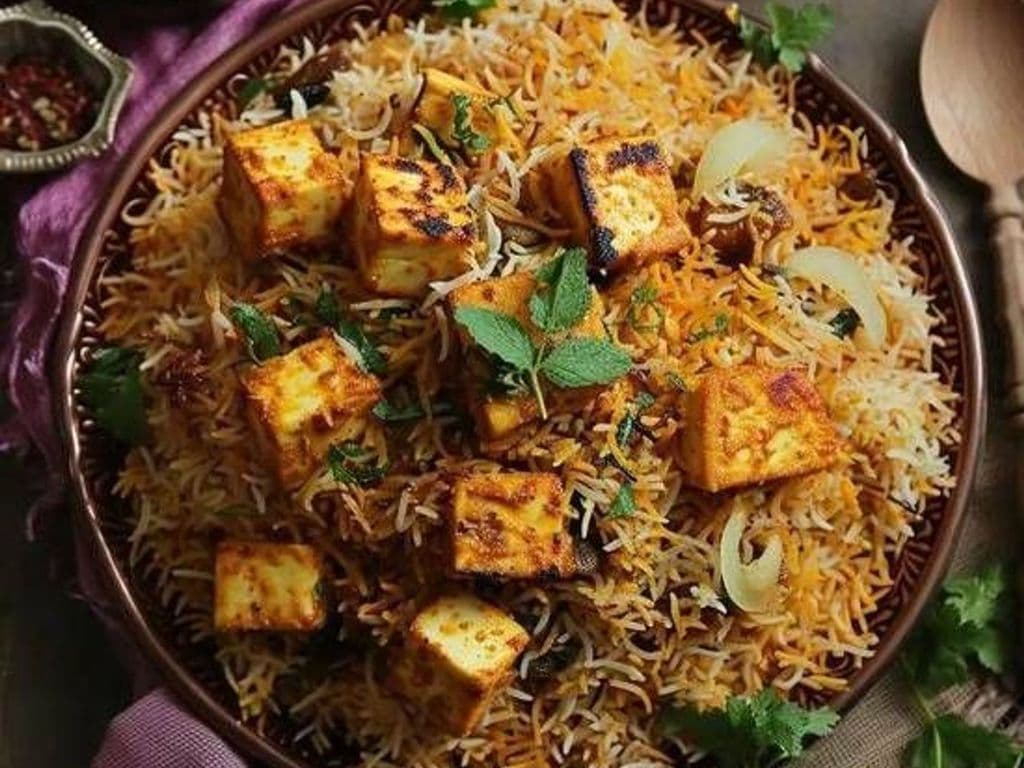 Paneer 65 Biryani (Regular)