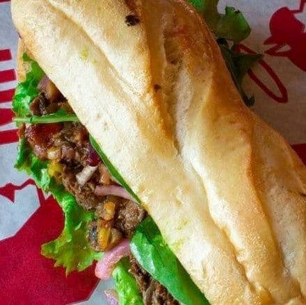 Virtuous Veggie Baguette